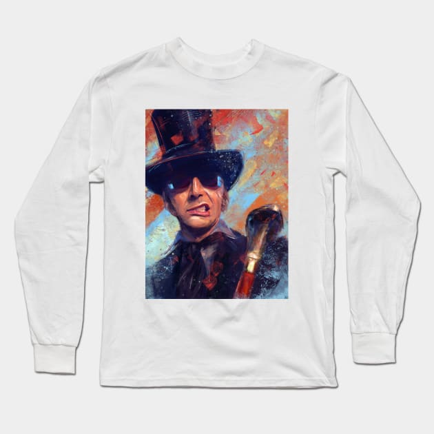 Crowley I Long Sleeve T-Shirt by andycwhite